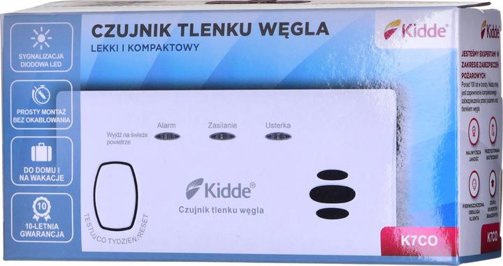 Image du produit Kidde K7co Détecteur De Monoxyde De Carbone Et De Carbone