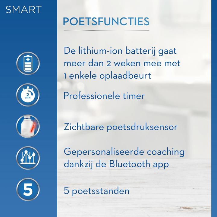 Produktbild Oral-B Smart 5 5000N Erwachsener Rotierende-vibrierende Zahnbürste (Oszillierende Zahnbürste)