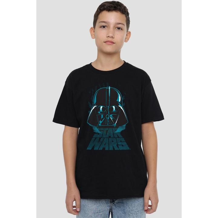 Immagine prodotto Star Wars Maglietta Darth Vader Effetto invecchiato Bambini (140)