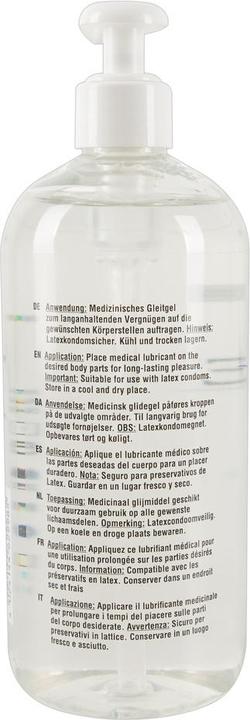 Nährwerte und Zutaten Just Glide Wasserbasierend (500 ml)