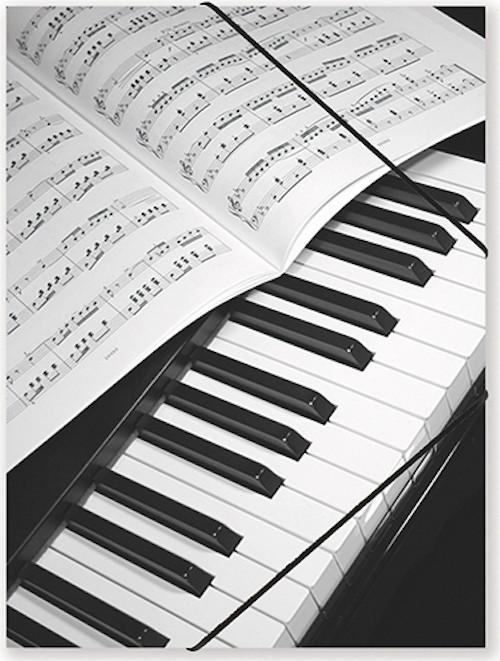 Produktbild Vienna World Gummispannmappe Klavier/Notenblatt (A4)