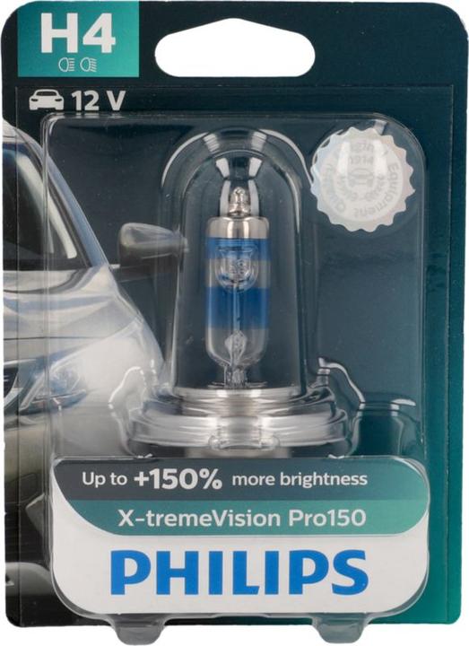 Actual product image Philips Halogen bulb headlight lamp H4 X treme Pro150 (H4)