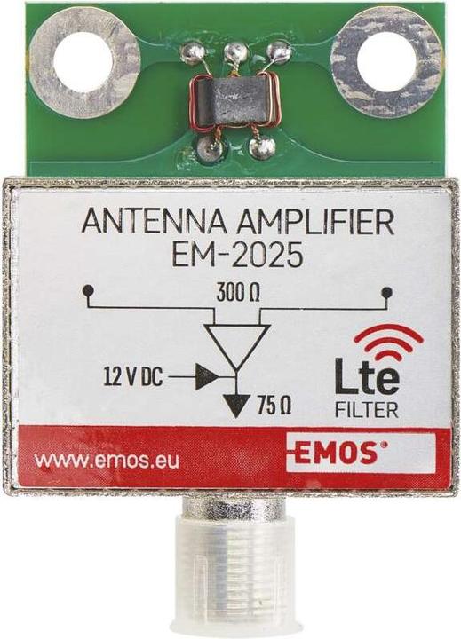 Immagine prodotto Emos Preamplificatore d'antenna 25dB VHF/UHF (Amplificatore)