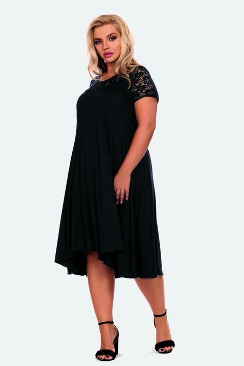 Produktbild Hamana Nachthemd in schwarz (4XL)