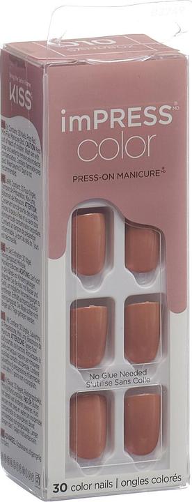 Immagine prodotto KISS ImPress Colour Nail Kit - Sandbox (Unghie artificiali, Rosa)
