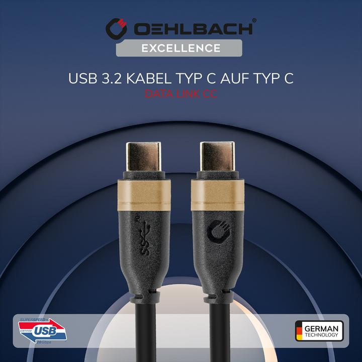 Produktbild Oehlbach USB Data Link CC/300 0.50m (0.50 m)