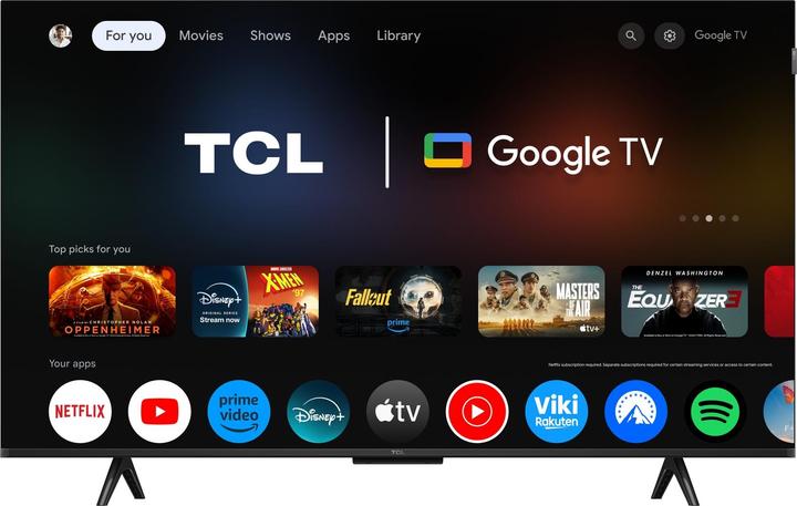 Produktbild TCL 43P7K (43", QLED, 4K, 2025)