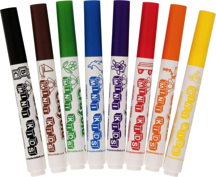 Produktbild Crayola Mini Kids - Marker (Assortiert, 8 x)