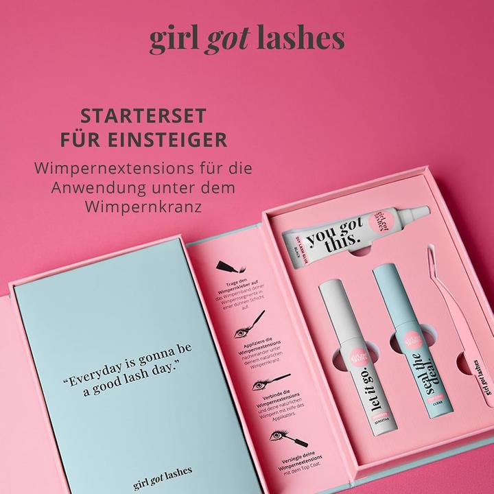 Actual product image Girl got lashes Wimpern-Starterset mit Applikator & Remover (Artificial eyelashes)