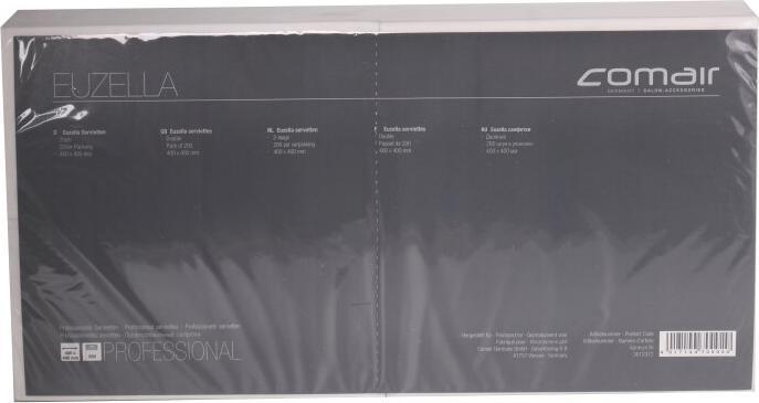 Produktbild Comair Euzella Servietten 200 Stück (200 x, 40 x 40 cm)