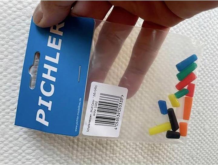 Produktbild Pichler Schalterkappen Multi Color 14er