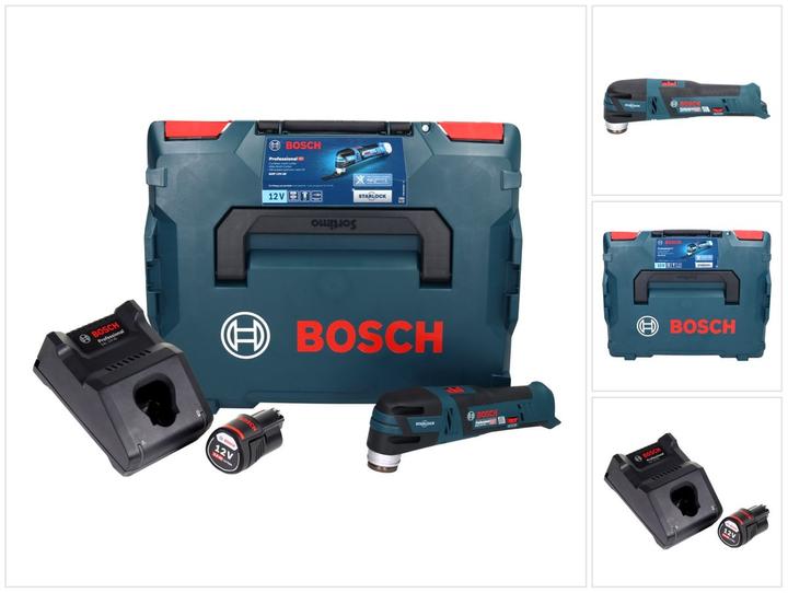 Actual product image Bosch Professional GOP 12V-28 Cordless Brushless Multi-Cutter with StarlockPlus + 1x Battery GBA 3.0