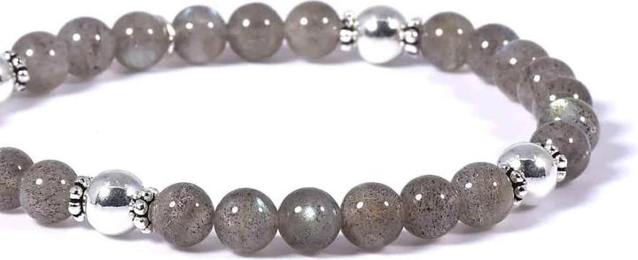 Balibay Lea (18 cm, Edelstein, Labradorit, 925 Sterlingsilber)