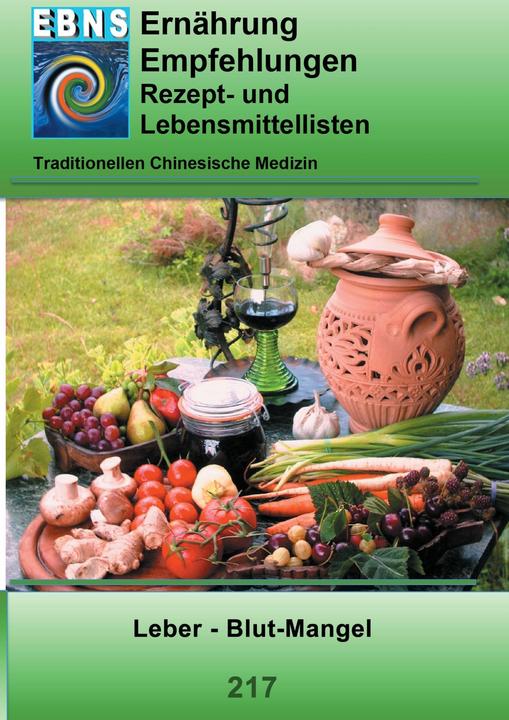 Produktbild Ernährung -TCM - Leber - Blut-Mangel (Deutsch, Josef Miligui)