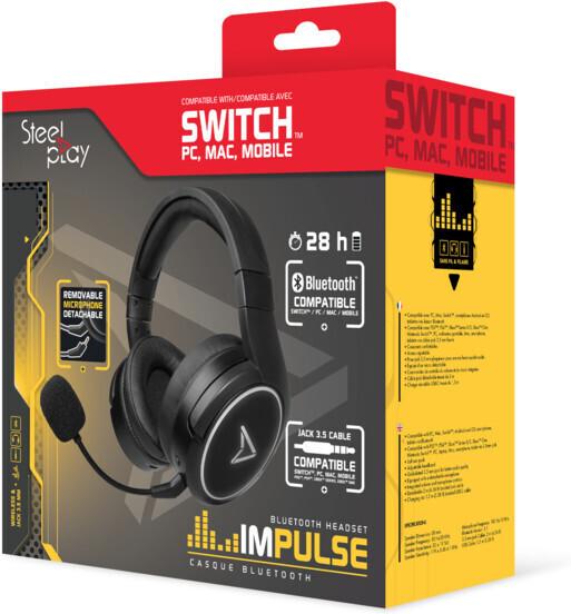 Produktbild Steelplay EckoWave Bluetooth Headset (Kabellos, Kabelgebunden)
