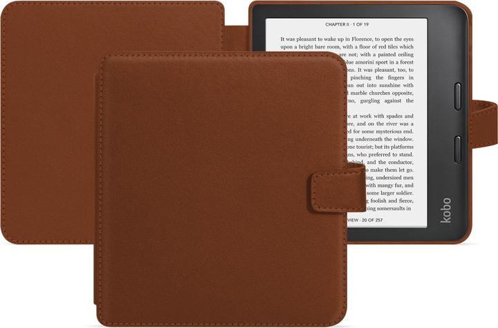 Actual product image Noreve Kobo Clara 2E leather case