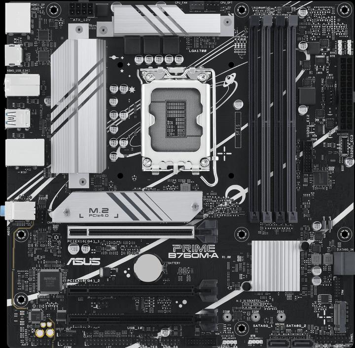 ASUS Prime B760M-A-CSM (LGA 1700, Intel B760, mATX)