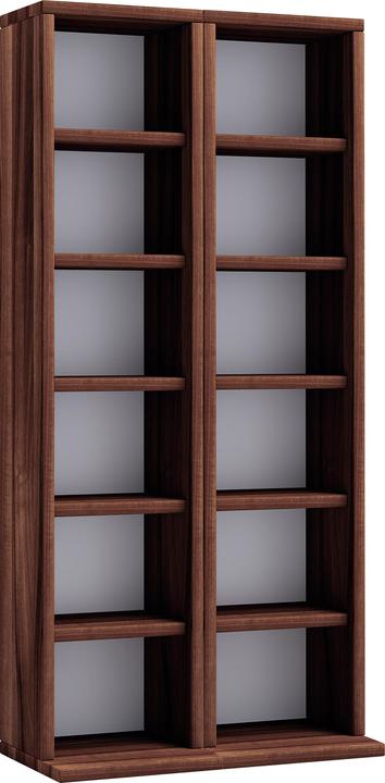 Immagine prodotto VCM Scaffale porta CD e DVD in legno Milano (42 x 20 x 92 cm)