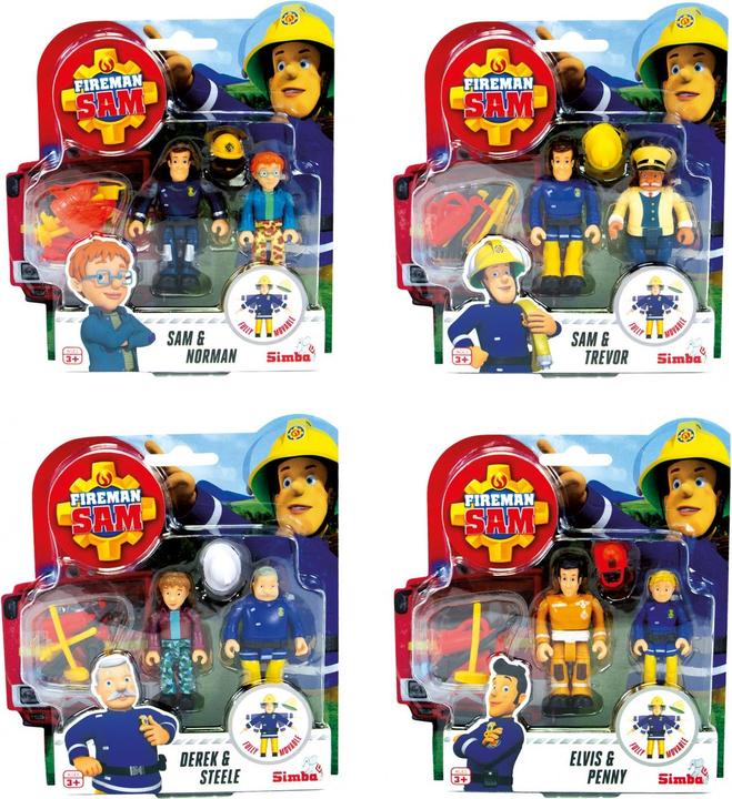 Produktbild Simba 109251043 Sam Figuren Doppelpack III, 4-sort.