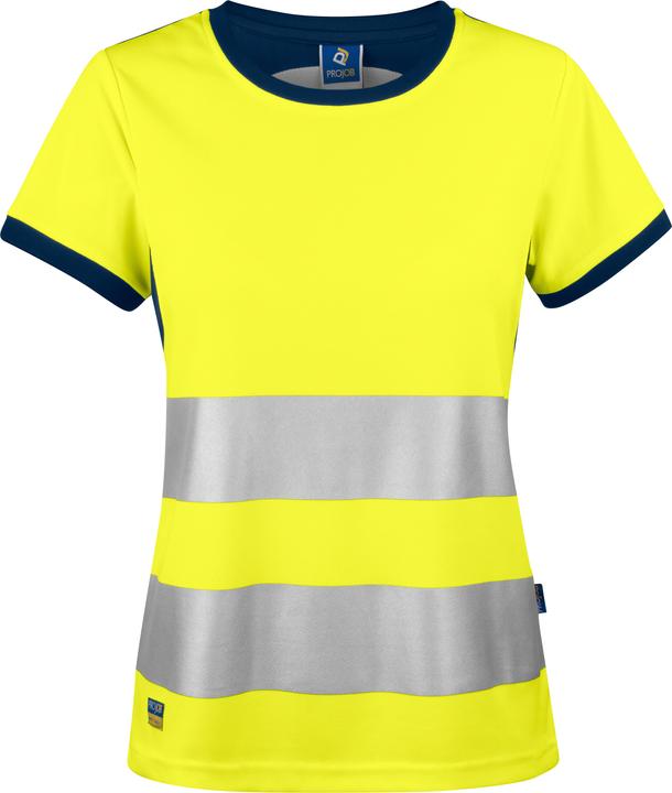 Projob Damen T-Shirt EN ISO 20471 Kl. 2