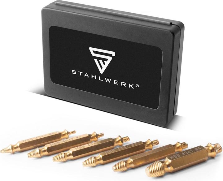 Produktbild Stahlwerk Linksausdreher / Schraubenentferner / Ausdreher 6er Set