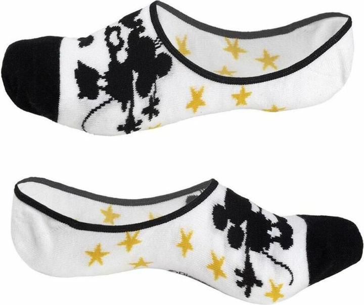 Actual product image Cerda CERDÁ LIFE'S LITTLE MOMENTS Unisex Pack of 3 Minnie Motifs Printed Trainer Socks Made from 90% Cotto (pack of 3, 36 - 41)