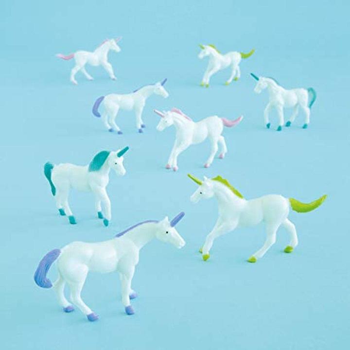Produktbild Unique Party Einhorn Kunststoff Partygeschenke 8erPack