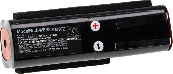 Actual product image XCell Medizintechnik-Akku als Ersatz für Schiller 110072 - 2000mAh, 9,6V, NiMH (9.60 V, 2000 mAh)