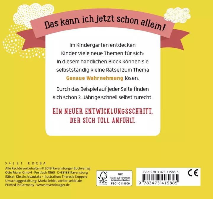 Produktbild Ravensburger Im Kindergarten: Genau schauen (Deutsch, Kirstin Jebautzke, Theresia Koppers, 2019)