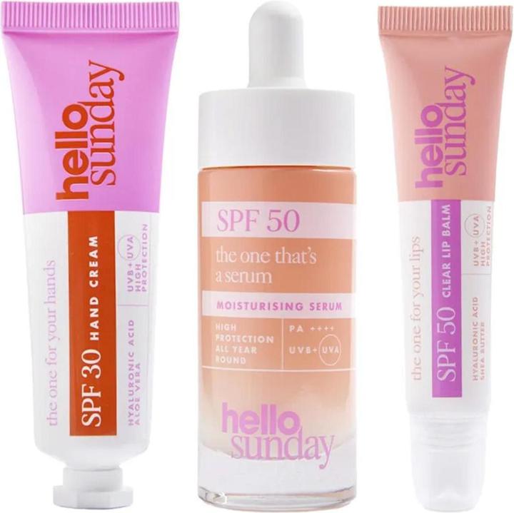 Actual product image Hello sunday The Everyday Essentials Bestsellers Kit (Facial care set)