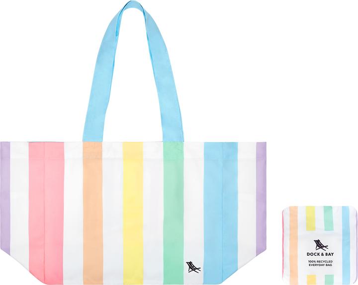 Dock & Bay Travel Tote Bag CABANA Unicorn Waves (14 l)