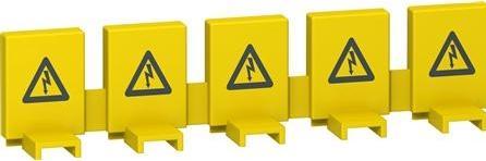 Actual product image Schneider Electric Contact protection cover for Ganel comb rail 63A, PU 20 pieces
