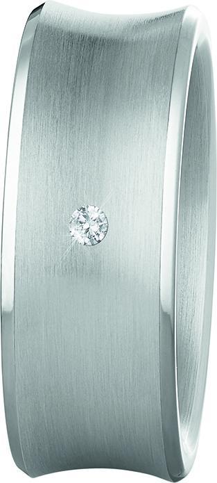 Xen Bandring mit Brillant 0,02 ct TW/SI (54)