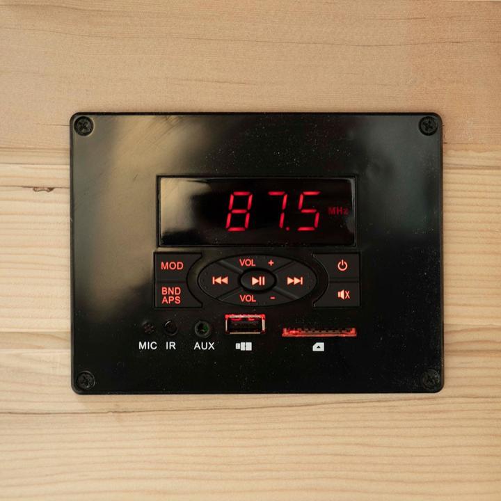 Immagine prodotto Home Deluxe Cabina a infrarossi IKENNA M - 120x105cm per 2 persone - Cabina a infrarossi con 1750 Watt