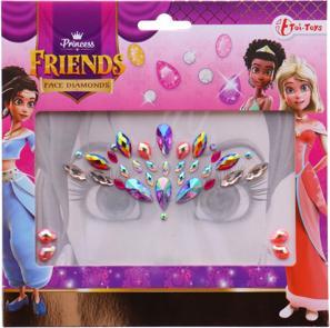 Toi-Toys Gesichtsdiamanten Prinzessin 2 sortiert