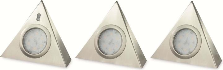 Image du produit REV Lampe LED à poser Triangle Senso 3x 2,5 W, 3x180 lm, avec capteur (540 lm)