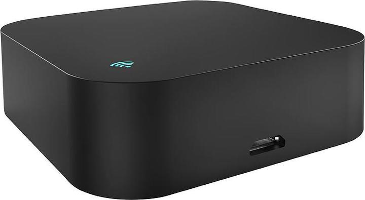 Image du produit Auvisio Télécommande IR à apprentissage, capteur de température/d'humidité, app, Alexa, GA (Télécommande spécifique à l'appareil, Infrarouge)