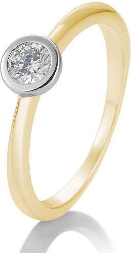 Produktbild Breuning RING - Zargenfassung Bicolor (54, 585/14 K Gold)
