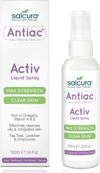 Image du produit Salcura Antiac Activ Liquid Spray 100 ml (Chiffons de nettoyage, 100 ml)