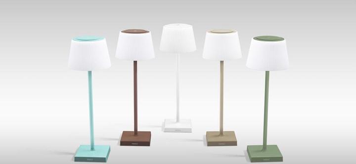Actual product image Century LED table lamp MARGO corten 4W 3000K Dimm. IP54 (200 lm)