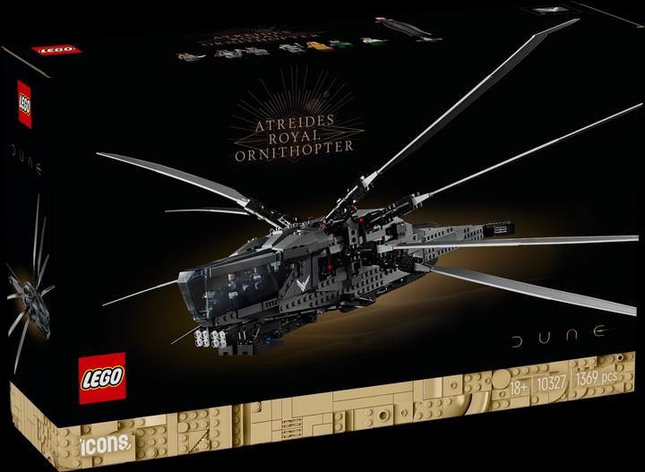 Produktbild LEGO Dune Atreides Royal Ornithopter (10327, LEGO Icons)