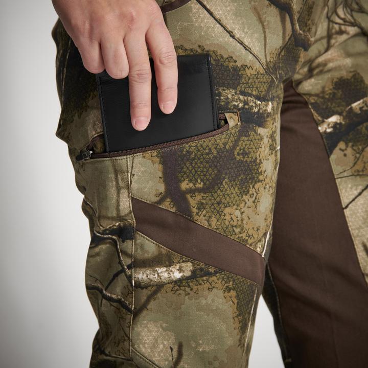 Produktbild Solognac Jagdhose 500 Damen geräuscharm atmungsaktiv Camouflage (S)