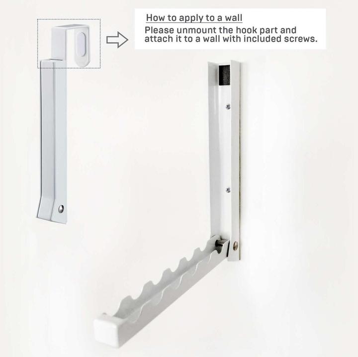 Actual product image Yamazaki Folding door hook SMART