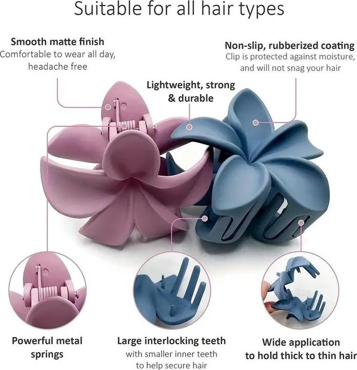 Image du produit ASMI Griffes de cheveux (4 pcs)