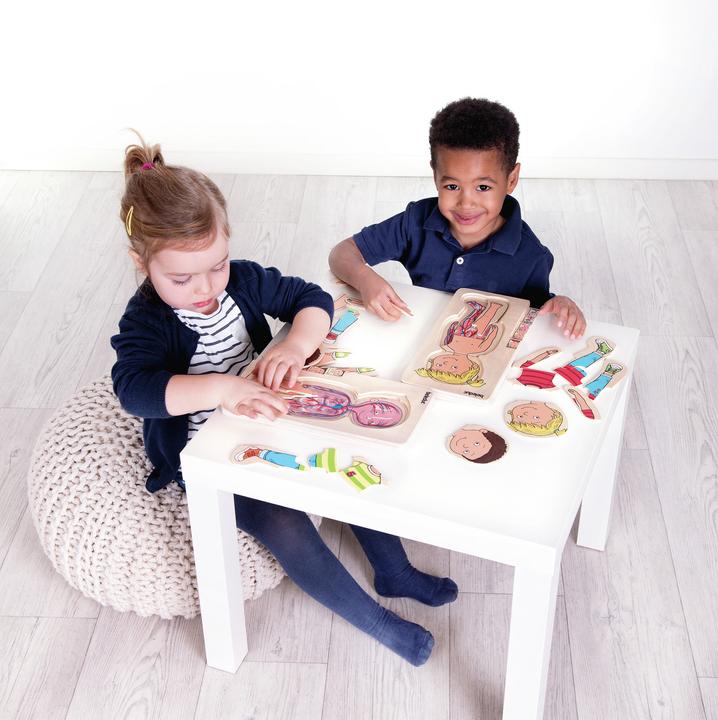 Produktbild Beleduc Lagen-Puzzle Dein Körper Junge (29 Teile)