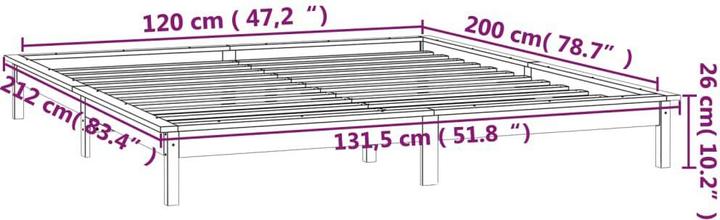 Produktbild VidaXL Rog (120 x 200 cm)