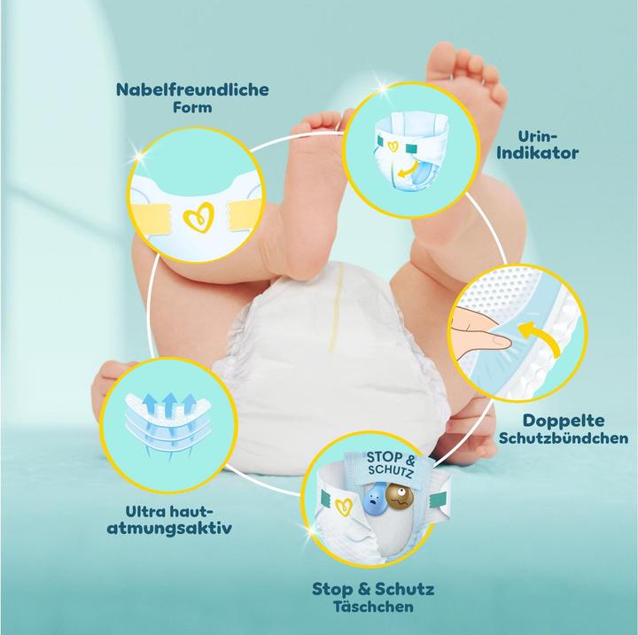 Actual product image Pampers Premium Protection (Size 2, Monthly box, 240 Piece)