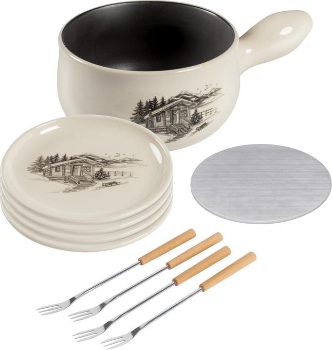 Kuhn Rikon Cheese fondue set Chalet 10 pcs (Cheese fondue)