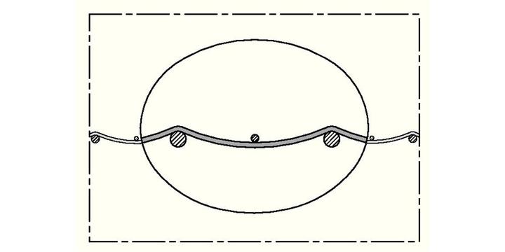 Produktbild Norres Absaug- und Gebläseschlauch SIL 391 ONE Innen-Ø 114 mm Aussen-Ø 119 mm 2,5 mm Länge 4 m