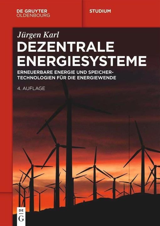 Produktbild Dezentrale Energiesysteme (Deutsch, Jürgen Karl, 2023)